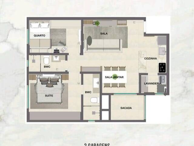 #163 - Apartamento para Venda em Cascavel - PR - 2