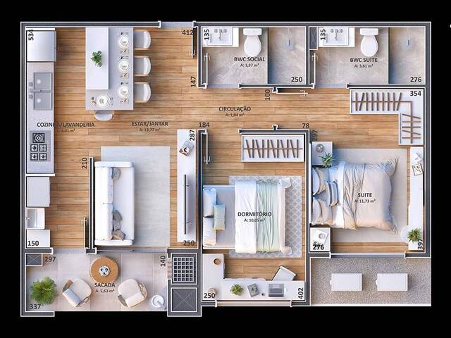 Apartamento para Venda em Cascavel - 2